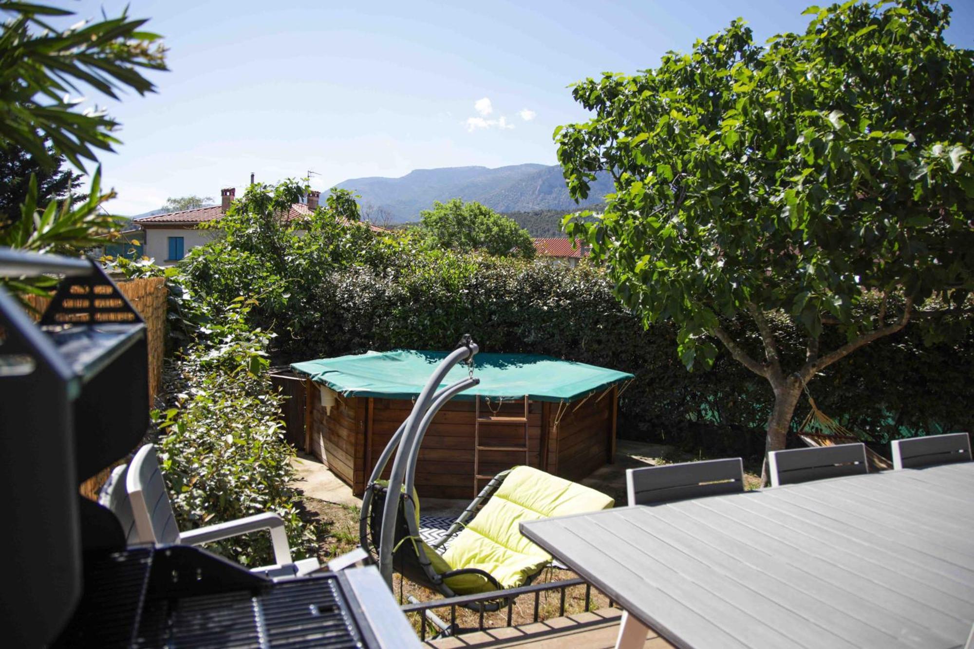 El Sola Spacieux Studio Avec Acces Jardin Et Piscine Corneilla-de-Conflent 외부 사진